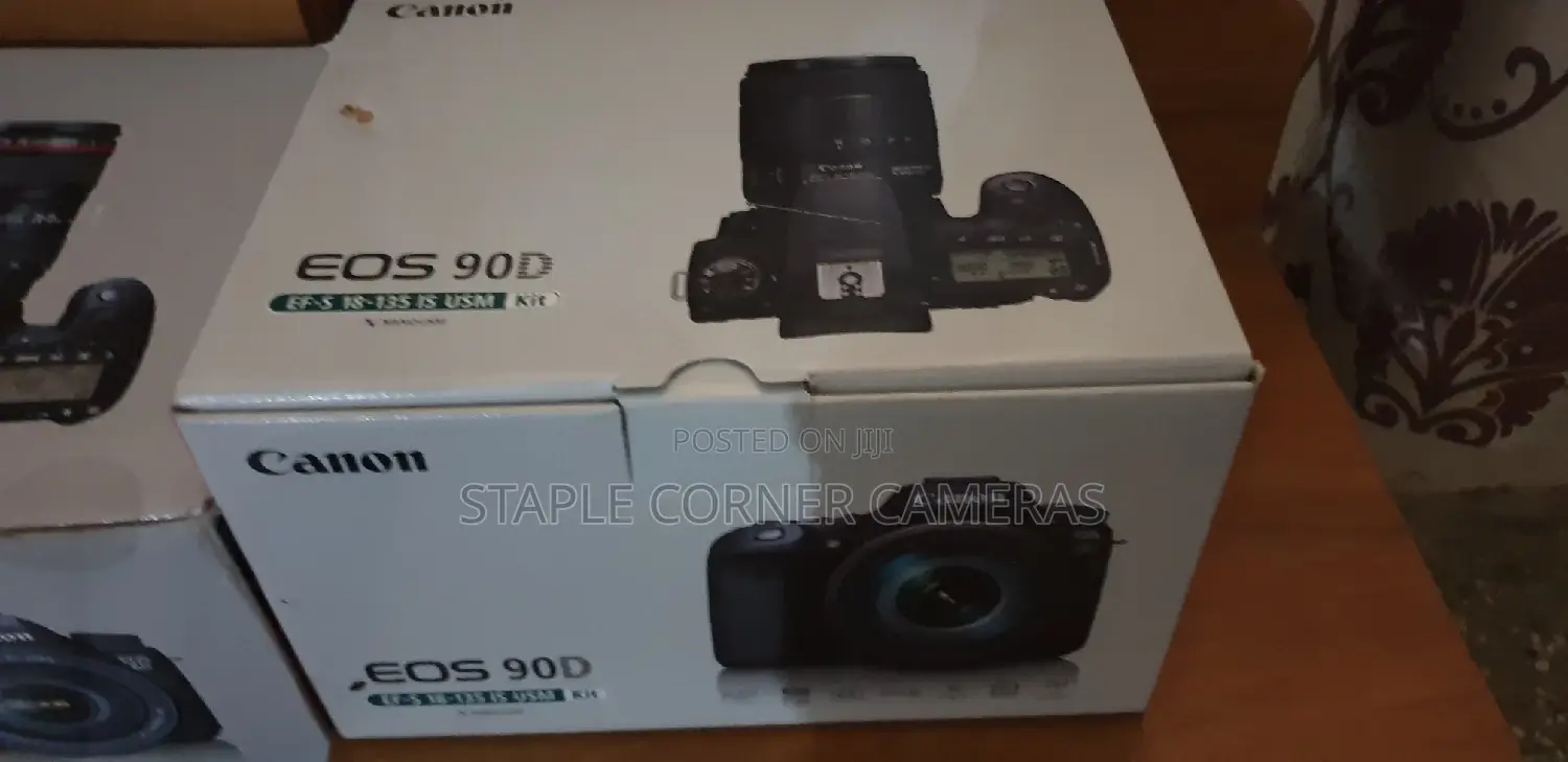 Canon Eos 90d 32.5mp Digital 4k Camera With 18-135mm Lens