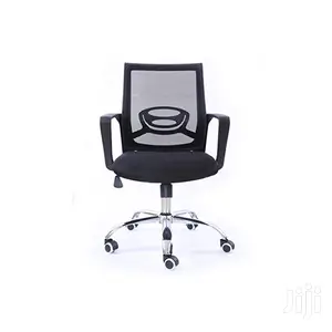 Ergonomic Mesh Office Swivel Chair - Black