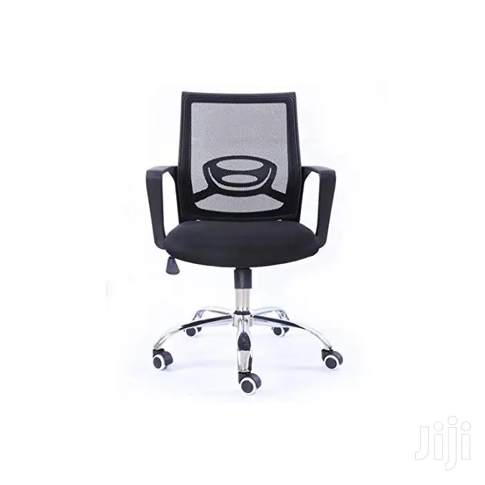 Ergonomic Mesh Office Swivel Chair - Black