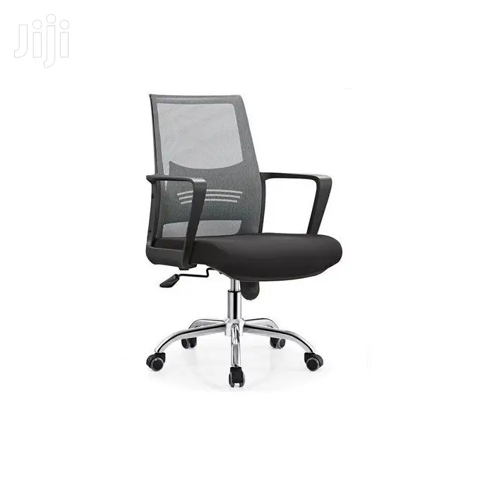 Ergonomic Mesh Office Swivel Chair - Black