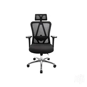 High Back Ergonomic Mesh Office Swivel Chair - Black