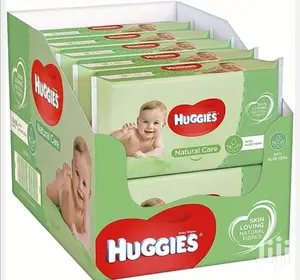 Huggies Natural Care Wipes Box