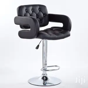 Pub High Bar Chair - Black