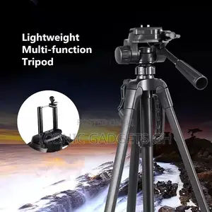 Professional Portable Aluminum Alloy Tripod Max Load 3kg
