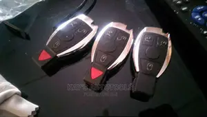 Mercedes Benz Complete Key With Battery, Chip And Board