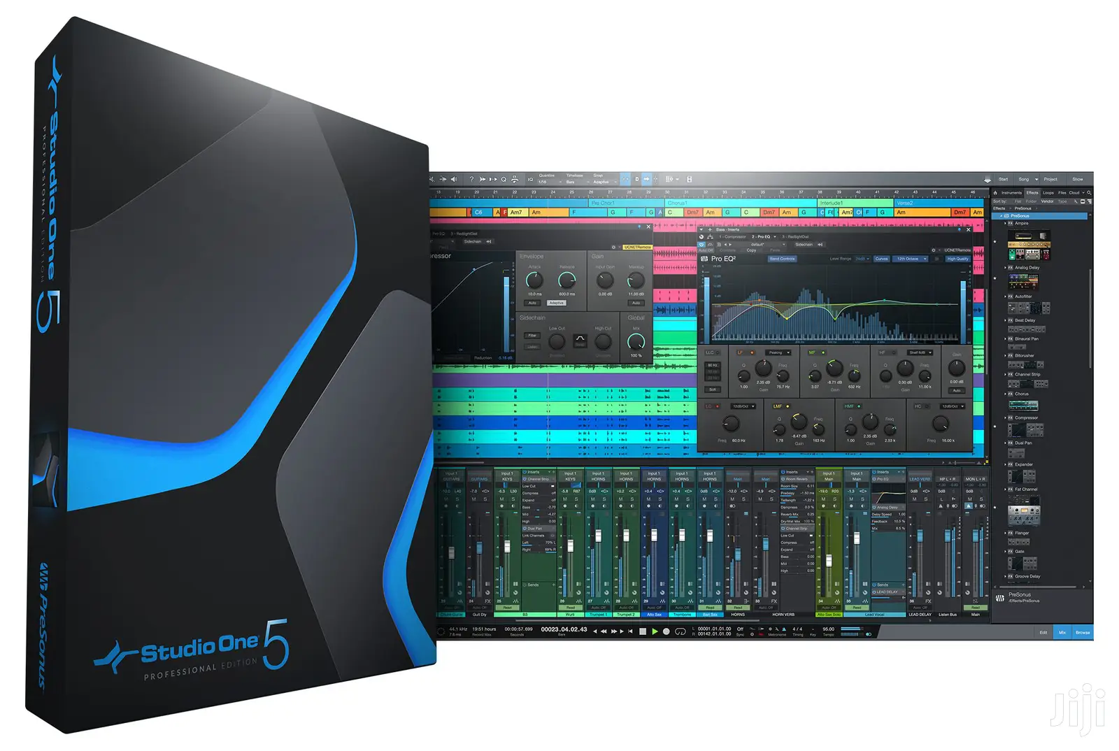 Studio One Pro 5 With Over 40GB Samples Presets Included
