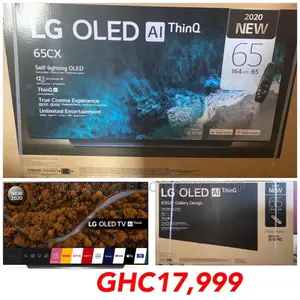 LG 65" CX Series 4K UHD OLED HDR 2020model Airplay2 Led Tv