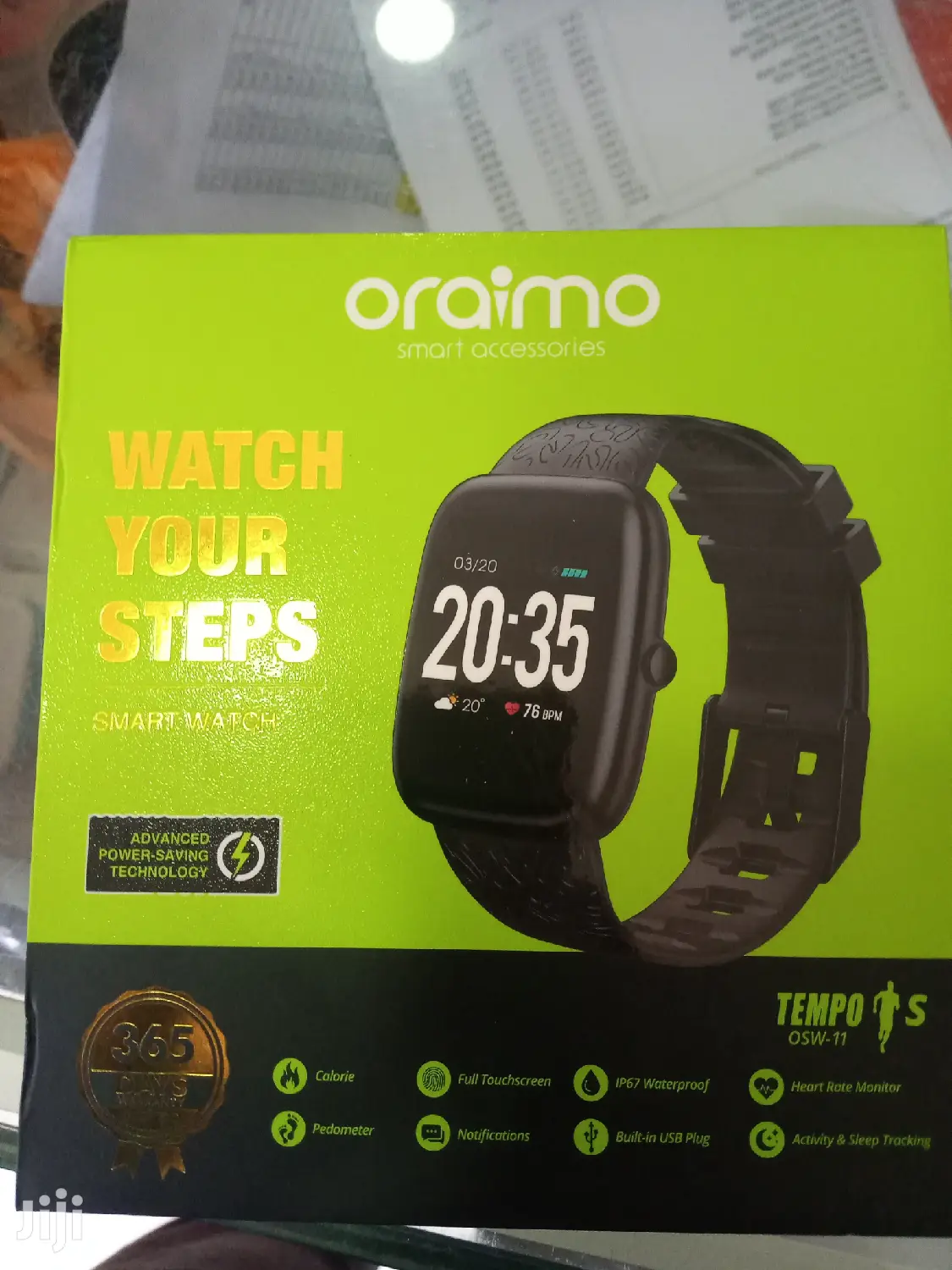 Oraimo Tempo S Ip67 S Waterproof Smart Watch