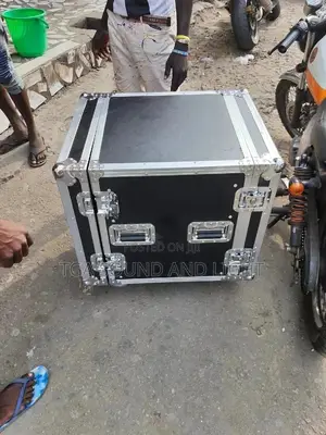 Jac 10u- 10 Space Amp Rack - Road Flight Case W/Casters