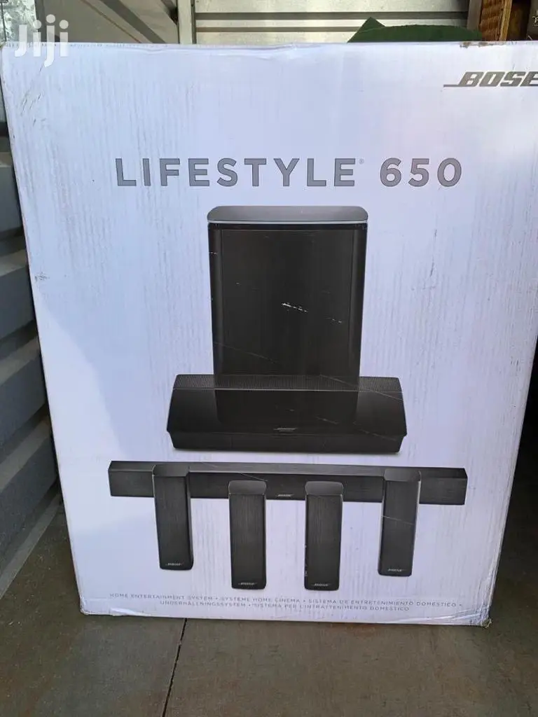 New Bose Lifestyle 650 Home Entertainment System Black