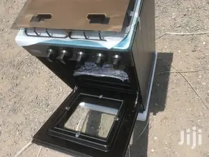 Glass Top Pearl 4 BURNER GAS COOKER