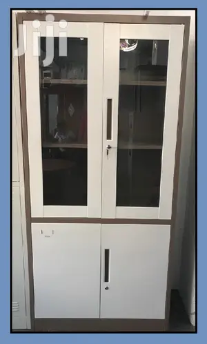 Double Door Glass Cabinet