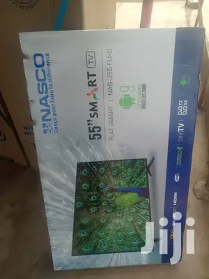 Nasco 55" UHD 4K Smart(Android) Satellite Digital