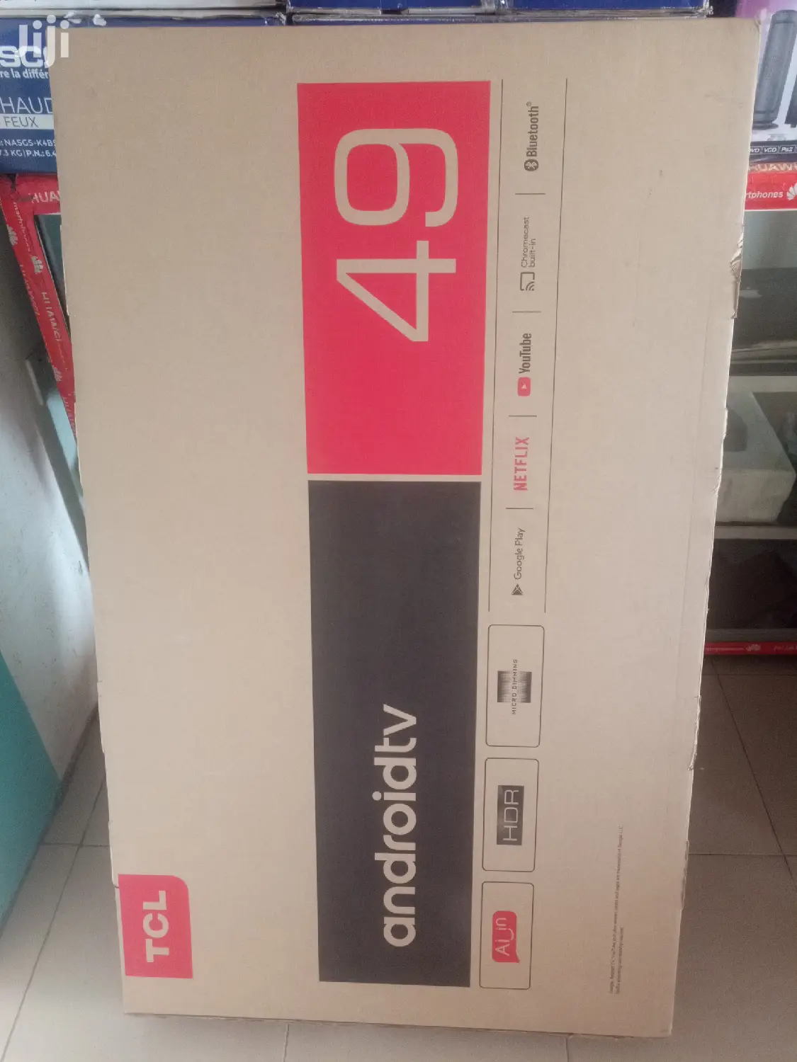 Tcl 50" Smart(Android) Satellite Digital Led Tv