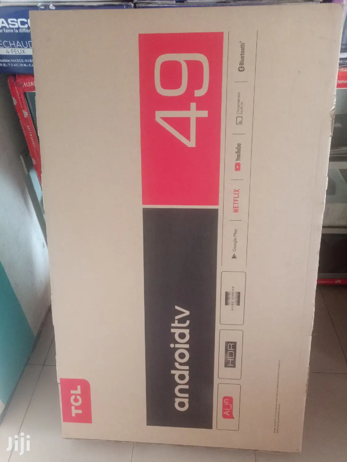 Tcl 50" Smart(Android) Satellite Digital Led Tv