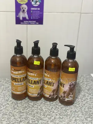 Repellant Shampoo for Ticks and Fleas