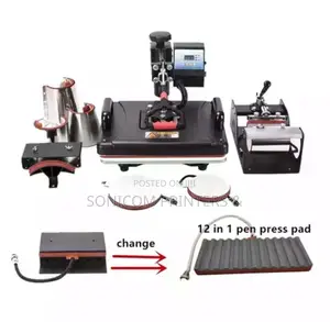 9in1 Heat Press Printing Machine (+ Pen Press)