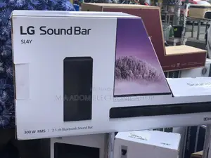 LG 300W 2.1ch Bluetooth Sound Bar - Black | SL4Y