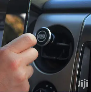 Promate VENTGRIP Car Phone Mount – Magnetic Holder(Gold)