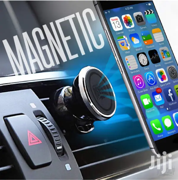 Promate VENTGRIP Car Phone Mount – Magnetic Holder(Gold)