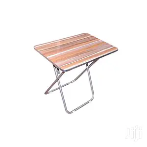 Folding Dining/Study Table - 60cm X 60cm - Brown