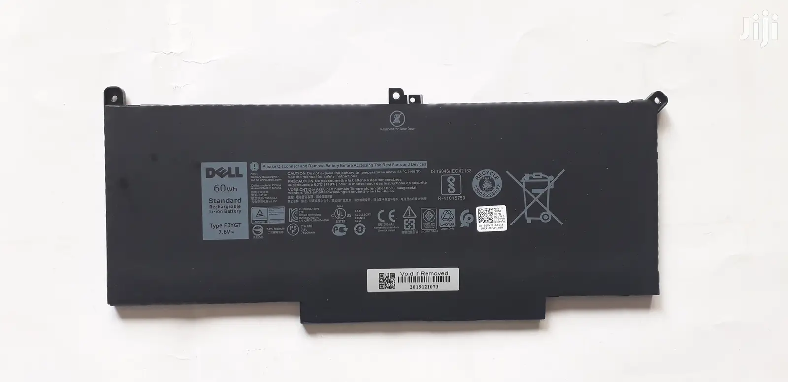 Original Dell Laptop Battery ( F3ygt ) Latitude E7280, E7480