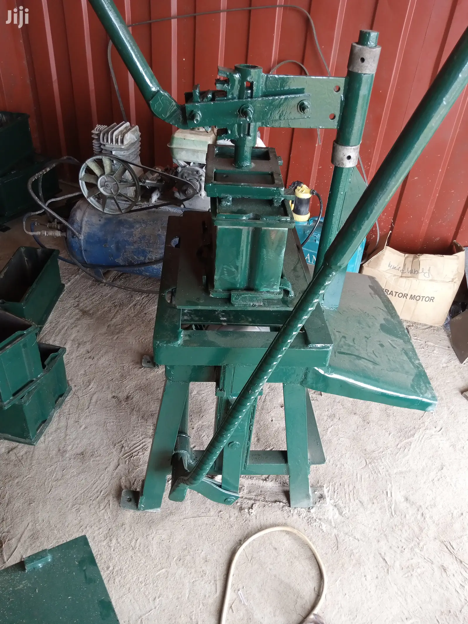 Automatic Electric Concrete Block Machine