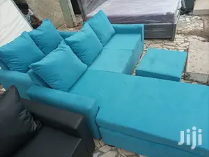 Lovely Sofa Set. Lshaped With 2in1. Free Delivery