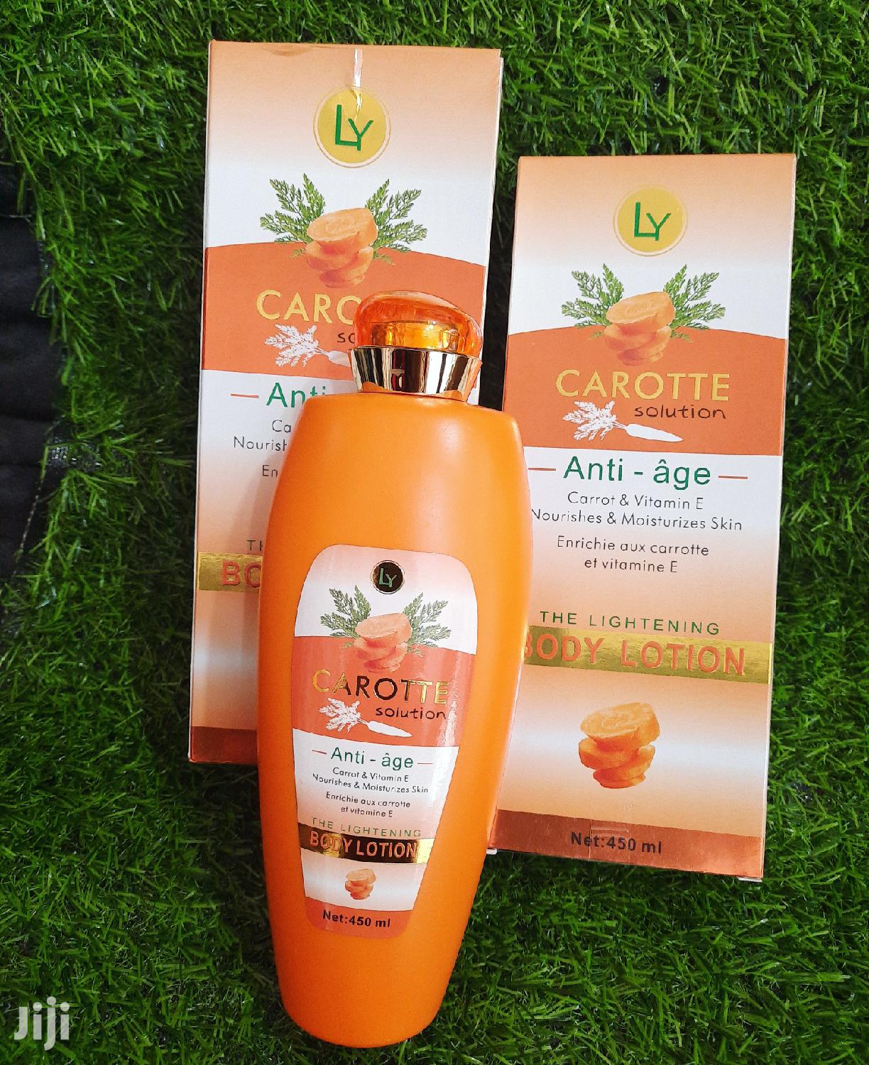 LY Carotte Solution Lightening Body Lotion. in Darkuman Skin Care