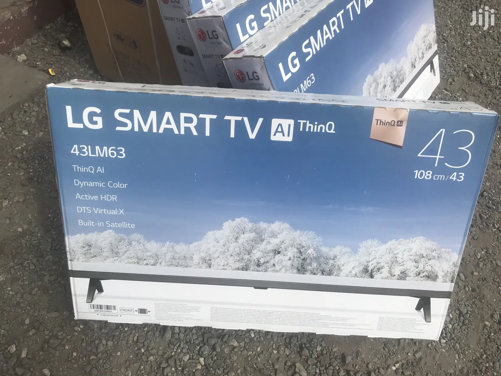 Fast Streaming Internet Service LG 43" Full HD Smart TV