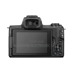 Canon EOS Camera Kit With EF-M 15-45mm Lens, Black