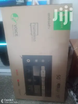 Syinix 50" Smart 4K Andriod A20 Flameless Tv