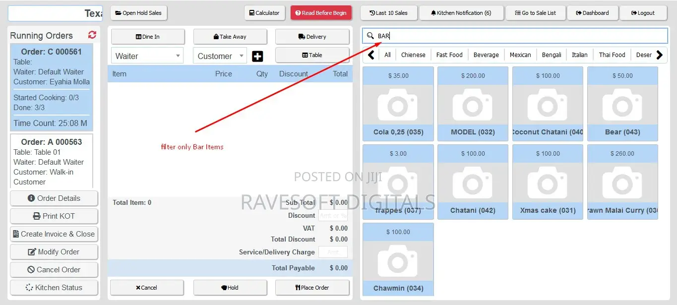 Restaurant Management Software