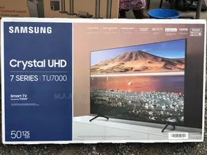 2020 Samsung 50” Crystal Uhd 4K Smart Series7 Led Tv