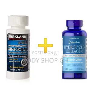 Kirkland Minoxidil Plus Collagen Beard Booster Package