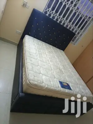 New Queensize Ved Eith Mattress . Free Delivery