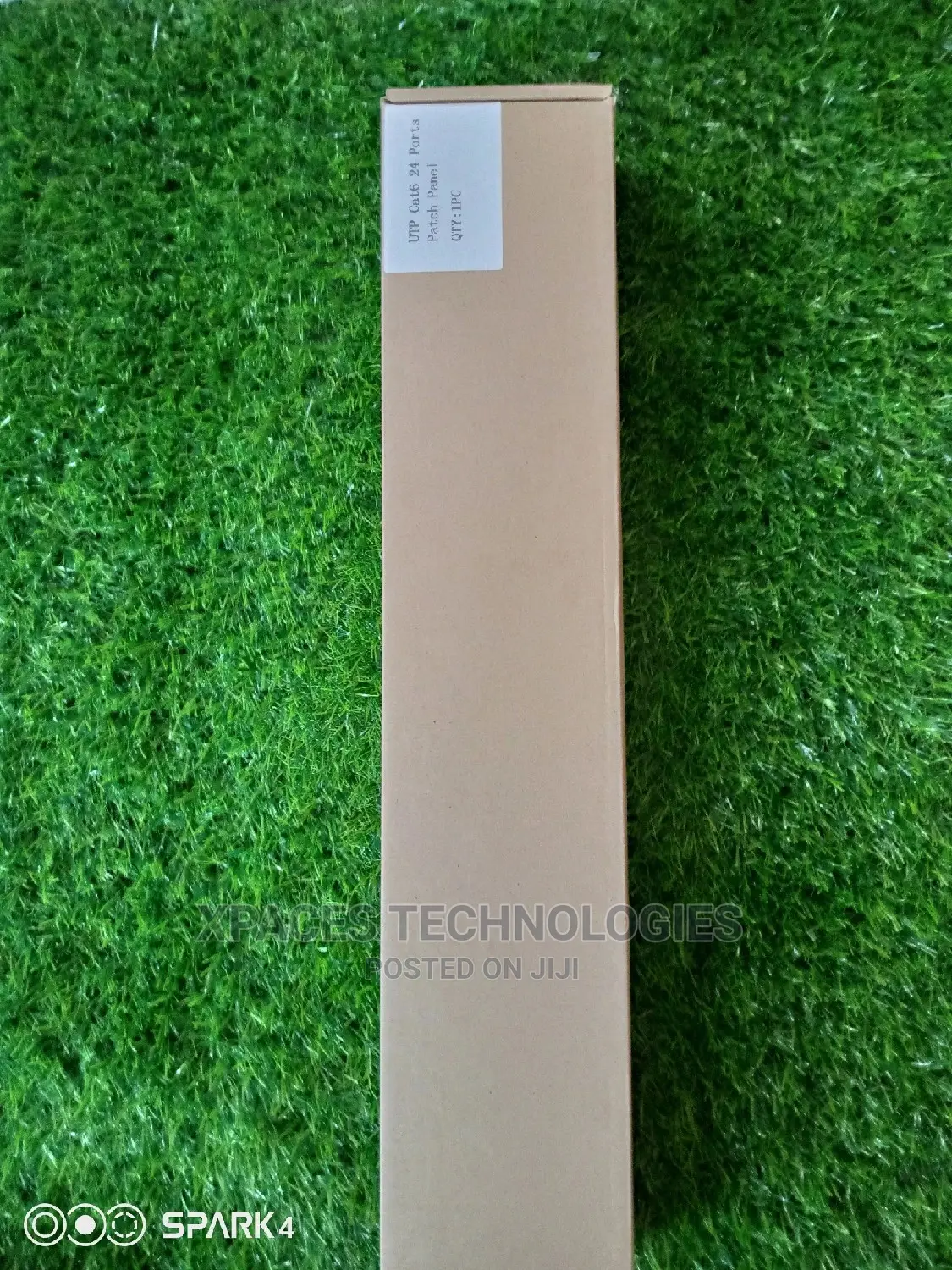 Cat6 UTP 24port Patch Panel Fully Loaded, AMPCOM