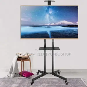 Rolling Floor Standing Mobile Tv Cart 32”-70”