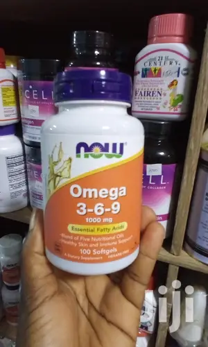 Now Omega 3-6-9 1,000mg