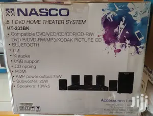Nasco 5.1ch DVD Bluetooth Home Theater System