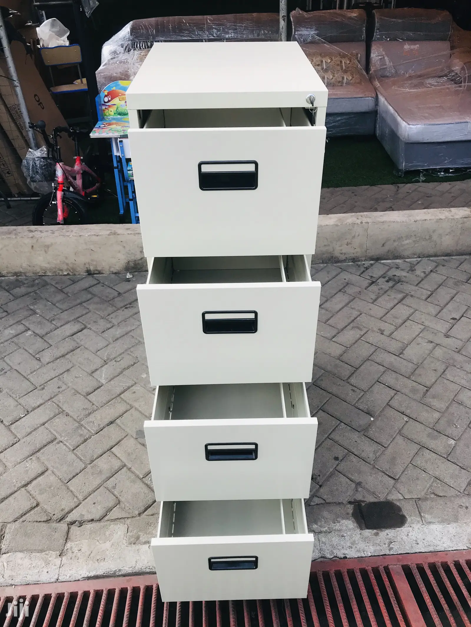 Four Drawer File Cabinet