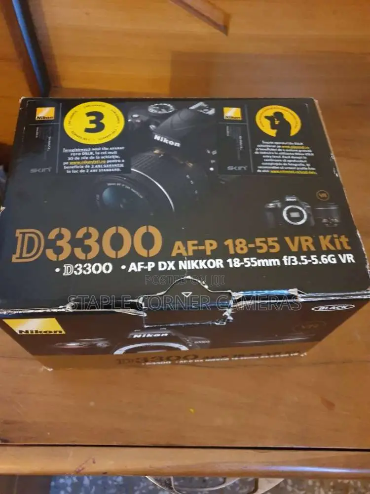 Nikon D3300 Digital Camera + 18-55mm Lens