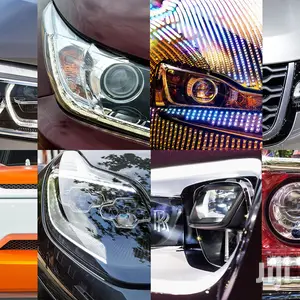 Car Head Lights And Tail Lights
