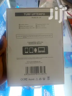 Turf Uptempo Bluetooth Wireless Headphone With Mic
