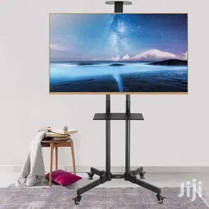 Rolling TV Cart With Wheels for 32-65 Inch LCD LED OLED