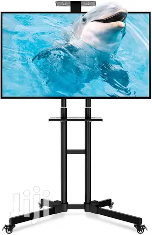 Cyber TV Floor Stand Trolley With Wheels For LED And LCD