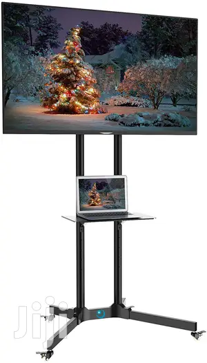 Newly*Mobile TV Stand With Lockable Wheels for 32 to 70 Inch