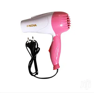 Foldable Nova Hair Dryer Pink