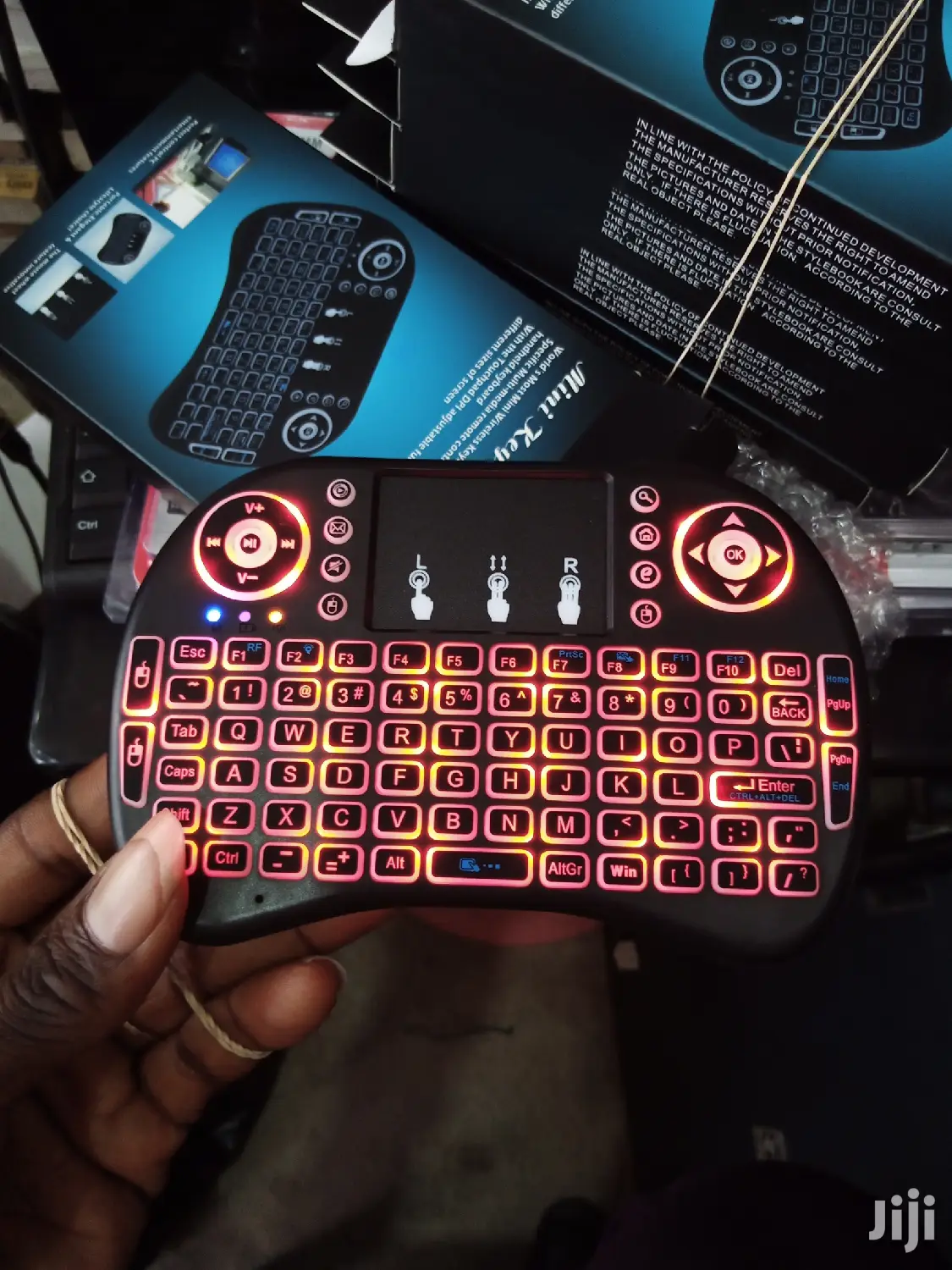 Wireless Mini Keyboard With Touchpad