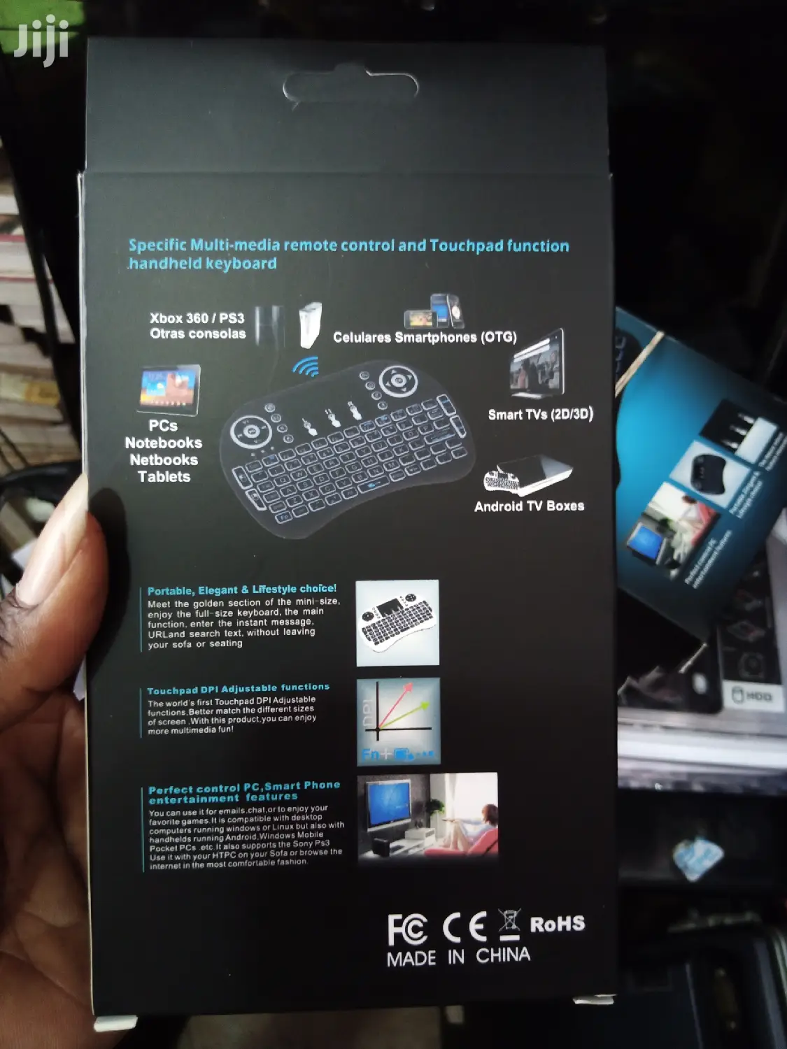 Wireless Mini Keyboard With Touchpad